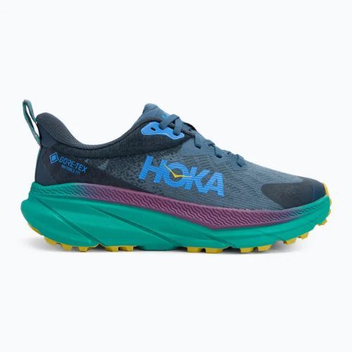 Жіночі бігові кросівки HOKA Challenger 7 GTX real teal/tech green