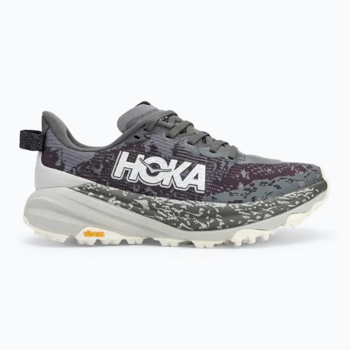 Кросівки для бігу жіночі HOKA Speedgoat 6 satelite grey/stardust