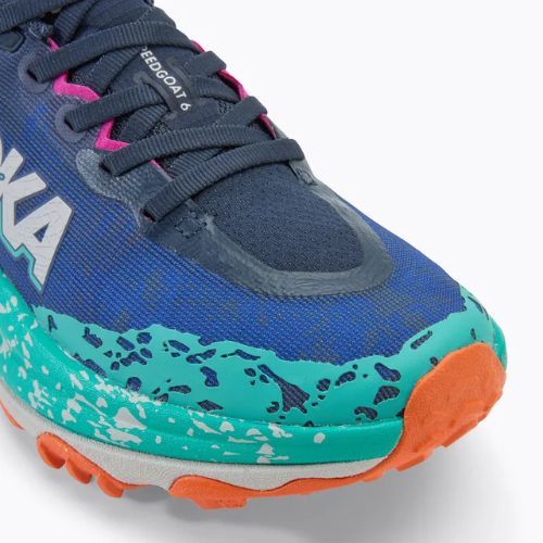 Кросівки для бігу жіночі HOKA Speedgoat 6 varsity navy/meteor