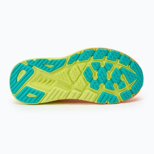 Кросівки для бігу жіночі HOKA Arahi 7 electric tangerine/black