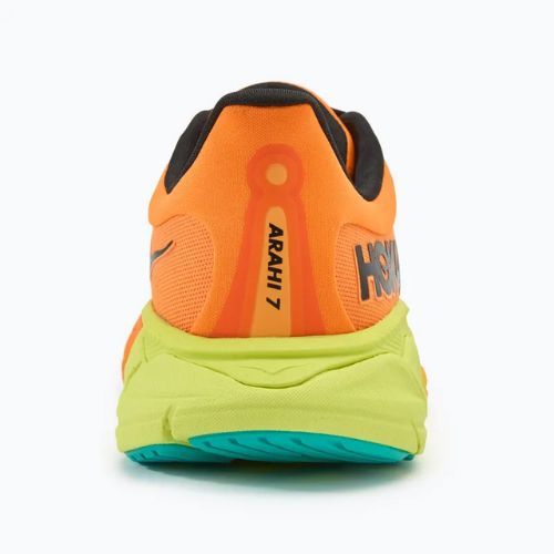 Кросівки для бігу жіночі HOKA Arahi 7 electric tangerine/black