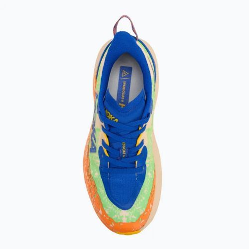 Кросівки для бігу дитячі HOKA Speedgoat 6 ultramarine/electric lime