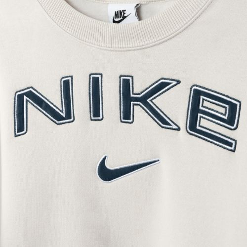 Кофта жіноча Nike Sportswear Phoenix Fleece light orewood brn/white/armory navy