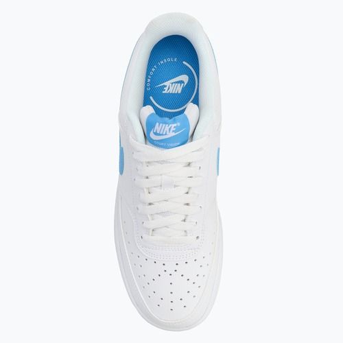 Кросівки чоловічі Nike Court Vision Low white/gum yellow/university blue