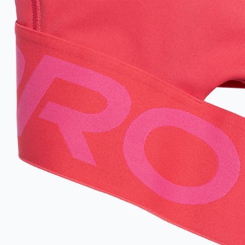 Тренувальний бюстгальтер Nike Pro Indy Plunge айстра рожевий/рожевий сікл/білий