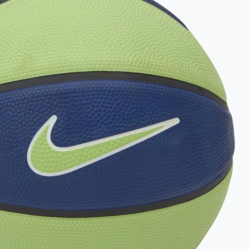М'яч баскетбольний Nike Skills deep royal blue/vapor green/white розмір 3