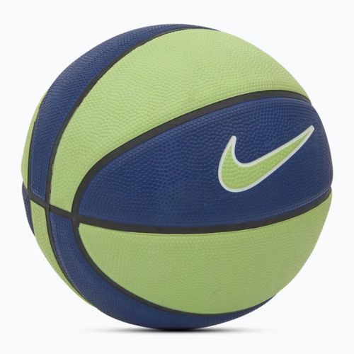 М'яч баскетбольний Nike Skills deep royal blue/vapor green/white розмір 3