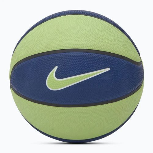 М'яч баскетбольний Nike Skills deep royal blue/vapor green/white розмір 3