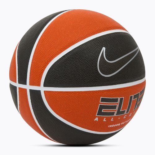 М'яч баскетбольний Nike Elite All Court 8P 2.0 Deflated amber/white/metallic silver/black розмір 7