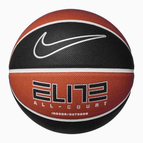 М'яч баскетбольний Nike Elite All Court 8P 2.0 Deflated amber/white/metallic silver/black розмір 7