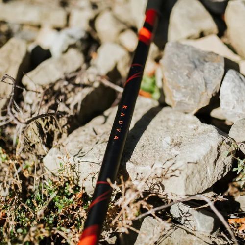 Регульовані трекінгові палиці KADVA Tengri червоні