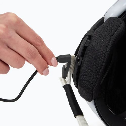 Шолом гірськолижний POC Obex Connect hydrogen white/fluorescent orange avip