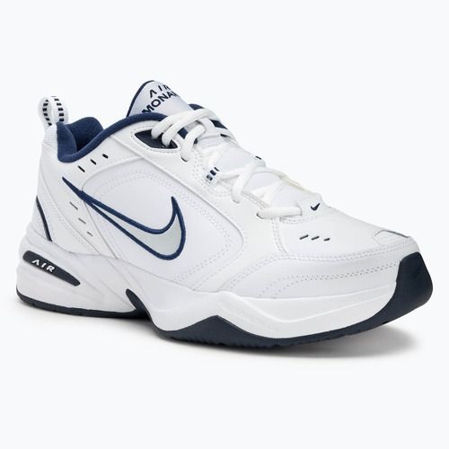 Чоловічі кросівки Nike Air Monarch IV білий / сріблястий металік