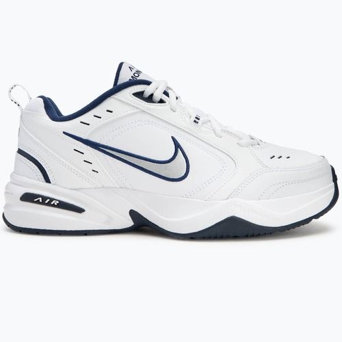 Чоловічі кросівки Nike Air Monarch IV білий / сріблястий металік