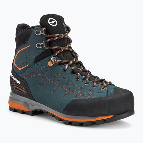 Взуття трекінгове чоловіче SCARPA Zodiac TRK GTX petrol/rust orange