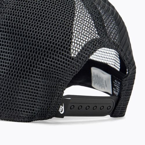 Дитяча бейсболка Nike Rise Structured Trucker чорний / чорний / білий