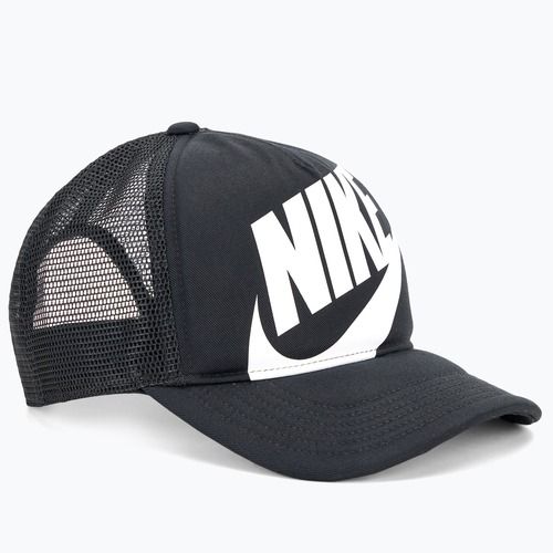 Дитяча бейсболка Nike Rise Structured Trucker чорний / чорний / білий