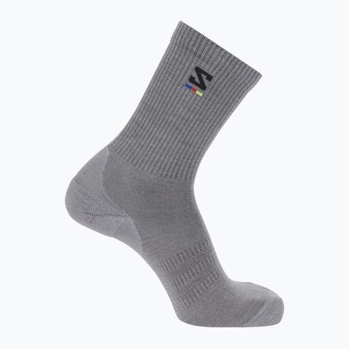 Шкарпетки Salomon Sunday Smart Crew shark skin/ black