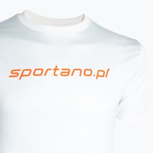 Чоловіча бігова сорочка SPORTANO Active біла
