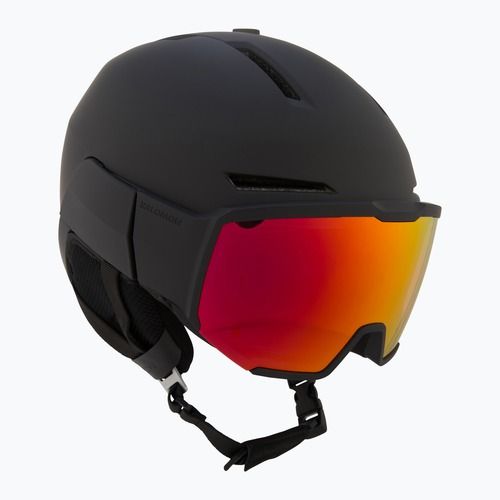 Шолом гірськолижний Salomon Osmo Pro Sigma Photo black/poppy red