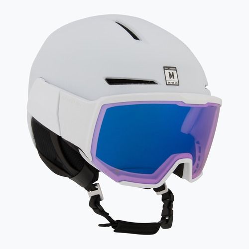 Шолом гірськолижний Salomon Osmo Pro Sigma Photo white/sky blue