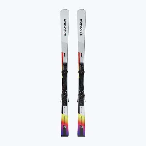 Гірські лижі Salomon S/Max Endurance + кріплення M10 GW білі/безпечні жовті/чорні