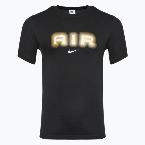 Футболка чоловіча Nike Air Graphic black/metalic gold