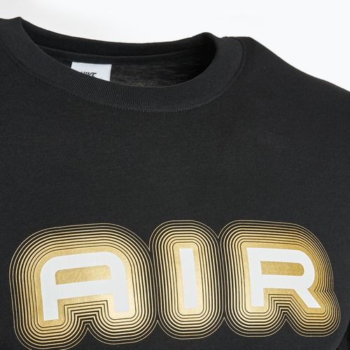 Футболка чоловіча Nike Air Graphic black/metalic gold