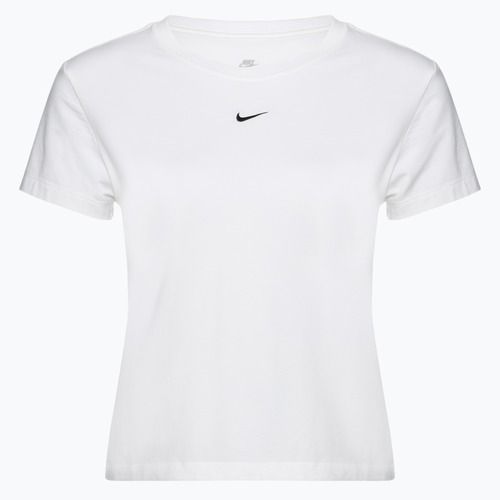 Футболка жіноча Nike Sportswear Chill Knit white/black