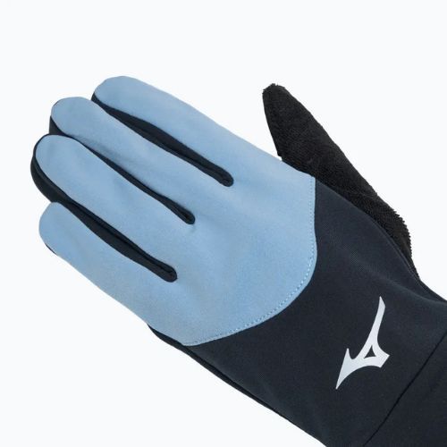Рукавички для бігу Mizuno Warmalite black / glacier lake