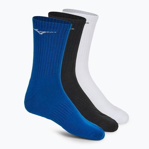 Шкарпетки Mizuno Training 3P white/black/mugen blue