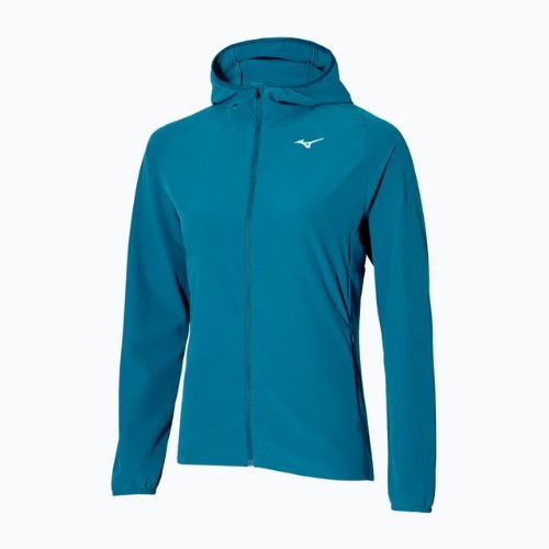 Куртка для бігу жіноча Mizuno Alpha Jacket moroccan blue