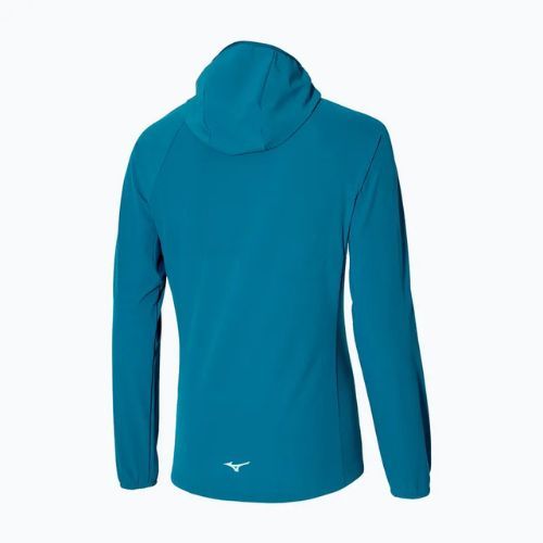 Куртка для бігу жіноча Mizuno Alpha Jacket moroccan blue