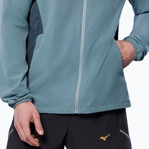 Куртка для бігу чоловіча Mizuno Alpha Jacket lead