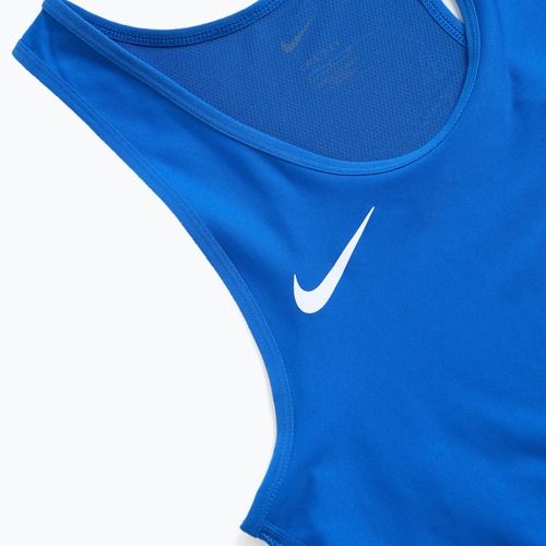Комбінезон чоловічий Nike Grappler Elite Singlet royal/white