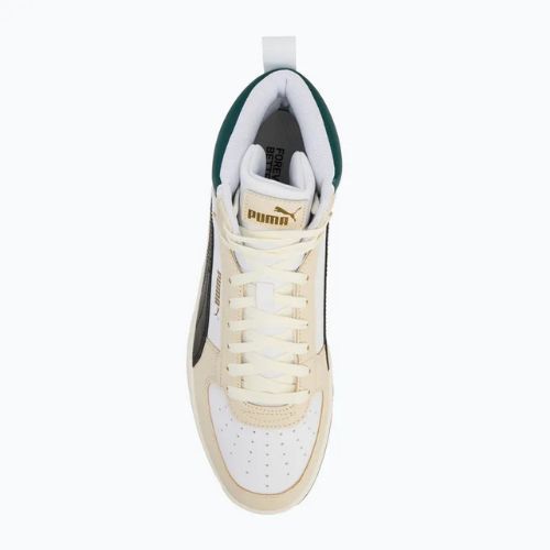 Кросівки PUMA Caven 2.0 Mid puma white/puma black/alpine snow/warm white/gold