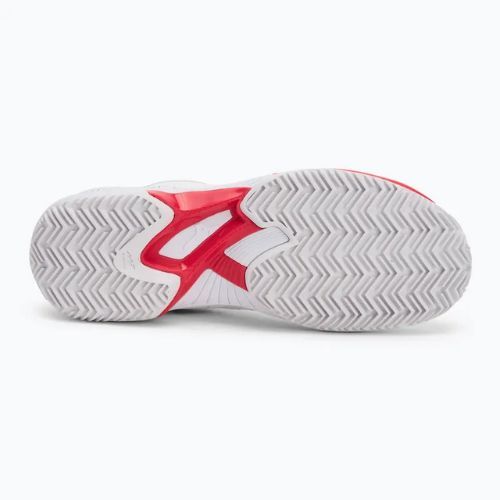 Кросівки тенісні жіночі Mizuno Wave Exceed Tour 5 CC undyed white/quiet shade/opera red