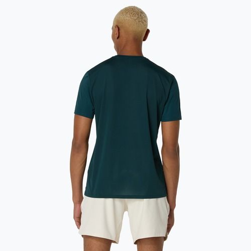 Чоловіча тенісна футболка ASICS Match Seasonal Graphic Tee saxon green