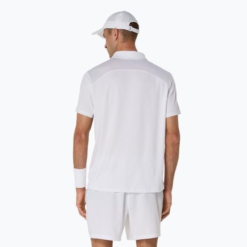 Чоловіча сорочка поло ASICS Court Polo блискуче біла