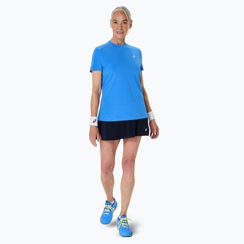 Жіноча тенісна футболка ASICS Court Top W blue coast