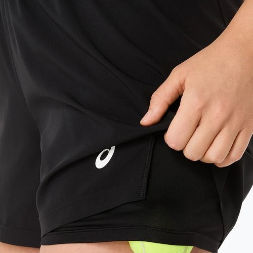 Шорти тенісні жіночі ASICS Court 2N1 performance black