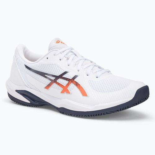 Кросівки тенісні чоловічі ASICS Solution Swift FF 2 Clay white/ nova orange