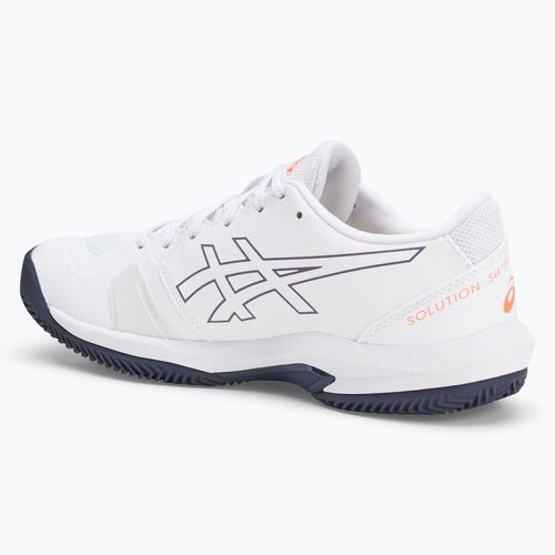 Кросівки тенісні чоловічі ASICS Solution Swift FF 2 Clay white/ nova orange
