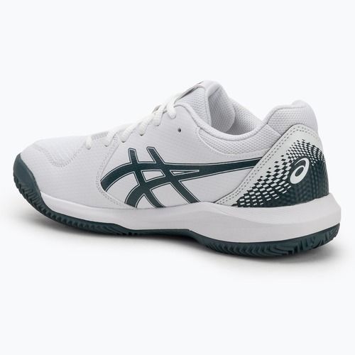 Кросівки тенісні чоловічі ASICS Gel-Dedicate 8 Clay white/saxon green