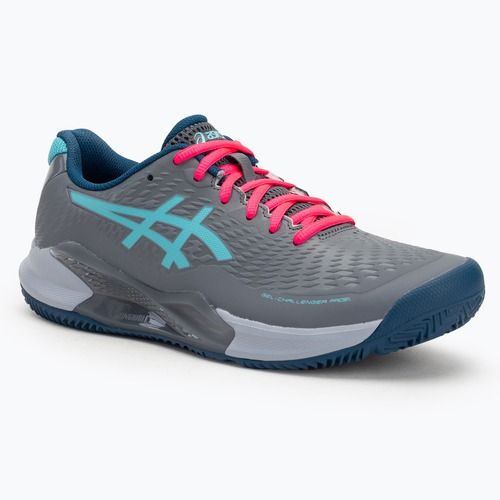 Кросівки для паделю чоловічі ASICS Gel-Challenger 14 metropolis/ energy aqua