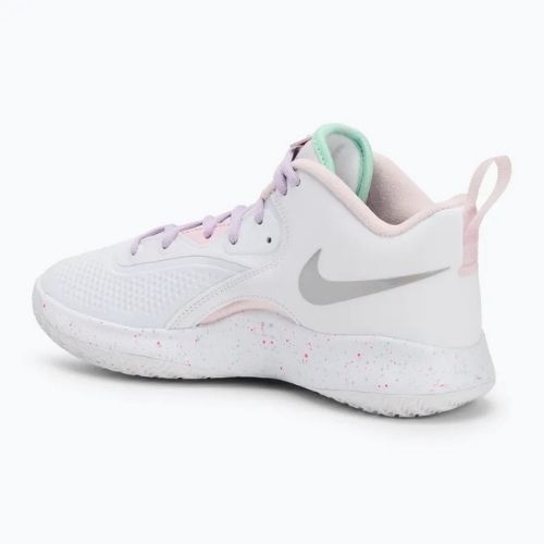 Кросівки волейбольні Nike Hyperset 2 SE white/hyper pink/mint foam/violet mist/pink foam