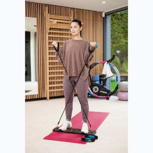 Килимок для тренувань XTREXO TRX-MJN001-PN 4 мм рожевий