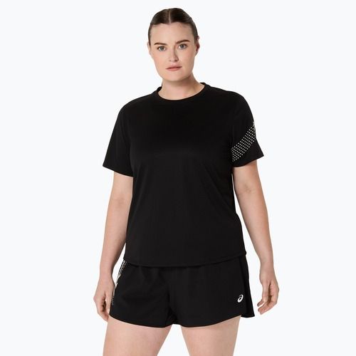 Футболка для бігу жіноча ASICS Icon SS Top performance black