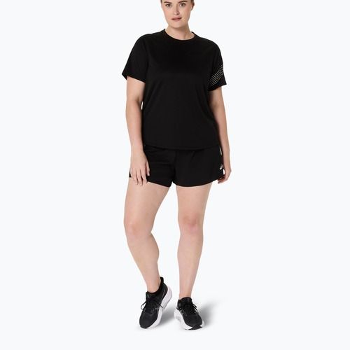 Футболка для бігу жіноча ASICS Icon SS Top performance black