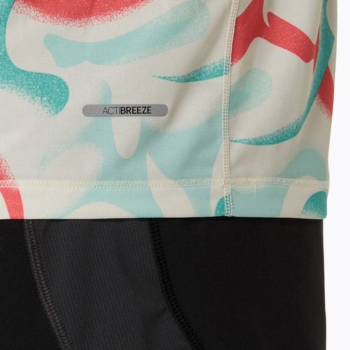 Футболка для бігу чоловіча ASICS Road All Over Print Top birch